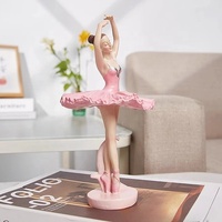SE7ART Petite Statue de Danseuse en Résine, Création Artistique, Fille Dansante, Ornement de Bibliothèque Tendance, Cadeau Saint-Valentin Anniversaire