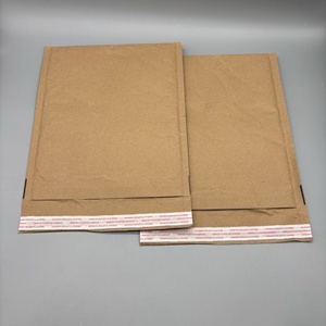 Enveloppes d'expédition rembourrées en papier kraft brun écologique, compostables et résistantes aux chocs - Product Image 6