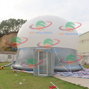 Planetario de Cúpula <span class=keywords><strong>Completa</strong></span> de 360 Grados, Teatro de Cúpula Astronómica, Planetario Inflable Portátil Móvil con Proyección - Product Image 1