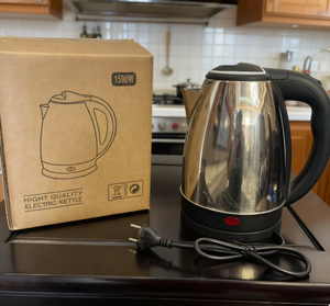 Electric <b>Kettle</b> Stainless Steel 2L Durable Push Button Operation Inner Cover - Product Image 4