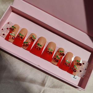 เล็บปลอมอะคริลิคเล็บฝรั่งเศสแบบเพชรอุปกรณ์ออกแบบตามสั่ง - Product Image 6