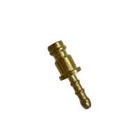 Raccord rapide en laiton de type Euro Mini avec raccord cannelé pour tuyau, personnalisable OEM pour outils pneumatiques