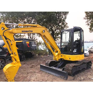 Mini-excavatrice sur chenilles Komatsu PC40 d'occasion, 4 tonnes, avec bras pivotant, à vendre - Product Image 2