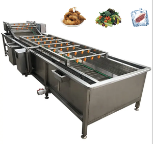 high pressure leafy vegetable fruit vegetable washing equipments small scale fruit and vegetable Celery litchi washer