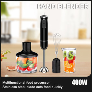 Batidora de mano 400W 4 en 1 multifuncional para hacer jugos, comida para bebés, moler carne y batir huevos - Product Image 3