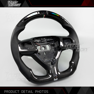 Volante de Fibra de Carbono Personalizado con Pantalla LED Inteligente para <span class=keywords><strong>Maserati</strong></span> Quattroporte 2013-2022, <span class=keywords><strong>Levante</strong></span>, Ghibli, GranTurismo - Product Image 3