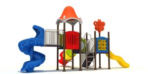 Hot bán công viên giải trí trẻ em ngoài trời trẻ em nhựa ngoài trời trượt sân chơi thiết bị - Product Image 6