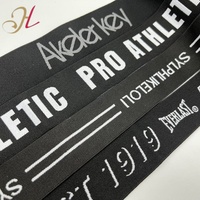 Bande élastique jacquard tissée en gros pour la production de vêtements et les marques de mode