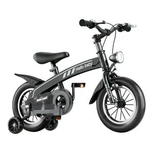 2024 Newest Model 12 14 16 Inch Chinese Bicycles With Training Wheel And Soft Seat Kids Cycle Children Bike