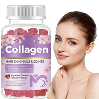 Complément alimentaire innovant au collagène sous forme de bonbons gélifiés, 360 comprimés par flacon, pour la beauté et le bien-être des femmes