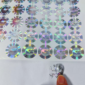 Tùy chỉnh Thương hiệu OEM Holographic 10ml lọ hộp con dấu Sticker lọ nhãn 2D Hologram con dấu Sticker - Product Image 3