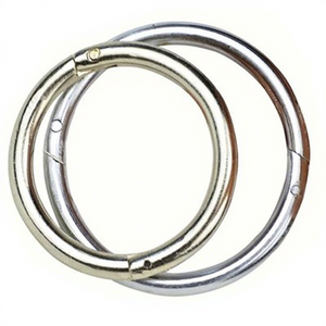 Anneau de taureau en acier inoxydable pour animaux de compagnie, équipement vétérinaire - Product Image 1