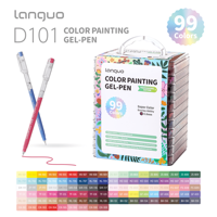 Stylos de journalisation professionnels à double pointe, 99 couleurs, marqueurs de planification, stylos de dessin colorés, fournitures scolaires et de bureau en stock