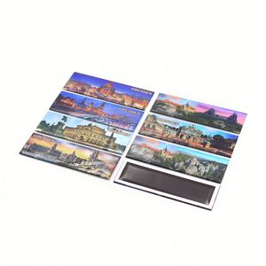 Imán de nevera con logotipo de recuerdo de viaje, diseño personalizado atractivo - Product Image 6