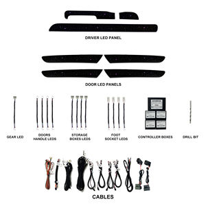 MCX OEM Vente à Chaud Usine Atmosphère Intérieure <span class=keywords><strong>Led</strong></span> Bande Lumineuse Ambiante pour V W <span class=keywords><strong>Golf</strong></span> <span class=keywords><strong>6</strong></span> 2008-2013 Voiture Intérieur Lumière Ambiante - Product Image 1