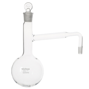 Matraz de destilación de vidrio de Laboratorio de Ciencia, con Rama, <span class=keywords><strong>1000ml</strong></span>, fabricación china - Product Image 1