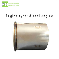 Filtro di Scarico per Motori Diesel, Convertitore Catalitico Sostitutivo, Riduzione Catalitica Selettiva DPF SCR per Macchinari Scania