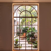 Ventana Francesa de Grado Comercial con Sellado de Goma Hermético e Impermeable para Hoteles, Resorts, Villas y Edificios