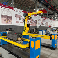 Système de soudage robotisé à positionnement automatique de tête et de queue à axe unique, station de soudage robotique industrielle
