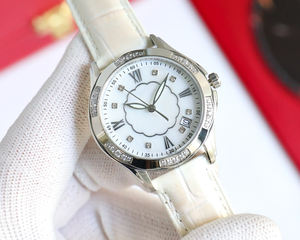 Montre-bracelet de luxe pour femme CC, diamantée, fine, élégante, carrée, à quartz, cadeau pour femme - Product Image 3