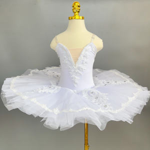 Jupe de Ballet blanche pour enfants, robe de Performance pour femmes, Costume de scène de beauté professionnel <span class=keywords><strong>TUTU</strong></span> Swan Lake - Product Image 2