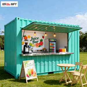 Quiosco de Comida Rápida en Contenedor Expandible de 20 pies/40 pies, Popular en Australia, para Cafetería o Restaurante, con Cocina - Product Image 1