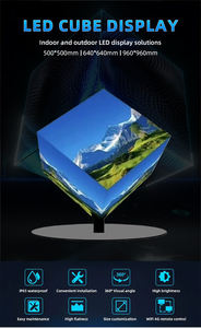 Pantalla LED Cúbica Personalizada para Publicidad Comercial, Pantalla Exterior Tipo Cubo P2.5 con Resistencia al Agua IP65 y Brillo de 6000cd/m2 - Product Image 2