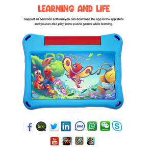 Wifi bebé <span class=keywords><strong>Android</strong></span> Gaming tabletas móviles <span class=keywords><strong>para</strong></span> niños 16GB Ram niños Tablet Pc 7 pulgadas Lcd tableta educativa <span class=keywords><strong>Android</strong></span> - Product Image 2