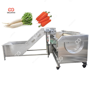 Machine automatique à haute efficacité pour le lavage et le pelage des poissons, des arachides, de la canne à sucre, du manioc, des pommes de terre, des carottes, du gingembre, en acier inoxydable - Product Image 2
