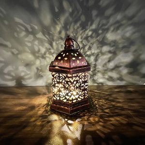 RICHSHINING Traditional Eid Mubarak Ramadan Decoration LED Moon <strong>Lantern</strong> Outdoor Hanging Lamp <strong>Islamic</strong> Art Led Hanging <strong>Lantern</strong> - Product Image 5