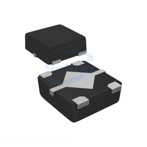 Circuit intégré linéaire IC 2,2 V 150 mA HSNT4 A 4 SMD, fils plats, borne exposée, composants électroniques, fournisseurs, gestion de l'alimentation (PMIC) d'origine - Product Image 1
