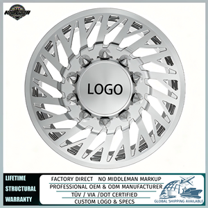 Rines de Aleación Forjados Personalizados JTX EMPIRE Dually de 22-30 Pulgadas 10x285 para Camionetas Ram 3500 4500 5500 de Servicio Pesado 4x4 - Product Image 1
