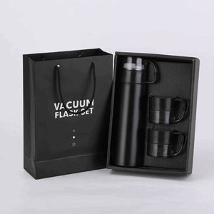 Modern Stainless Steel Eco-Friendly Tumbler With Handle and Lid - Product Image 1