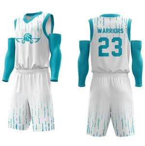 Uniformes de basket-ball de haute qualité en gros, maillots de basket-ball respirants, maillots de basket-ball sublimés pour adultes et enfants, entraînement - Product Image 1