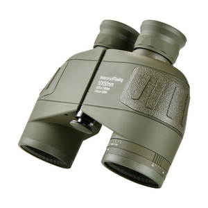 Jumelles étanches 10x50 avec prisme Porro/BAK4, matériau en caoutchouc, boussole intégrée, télémètre, garantie 1 an pour la navigation maritime - Product Image 2