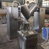 Mélangeur de poudre de type V/mélangeur industriel de particules sèches pour l'usage de laboratoire/mélangeur de mélangeur de pâte pour la poudre de charbon