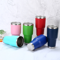 Gobelets isothermes en acier inoxydable à double paroi sous vide, 30, 20, 14, 12, 10 oz, tasses de voyage, 20, 14, 12, 30 oz