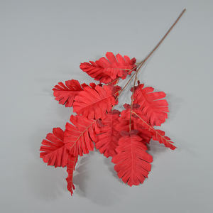 Promotion Exceptionnelle : Feuilles Artificielles de <span class=keywords><strong>Chou</strong></span> en Soie, Plante Artificielle, Fleurs de Mariage Artificielles pour Décoration Maison, Feuilles Vertes Décoratives - Product Image 2