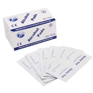 Tampons de préparation à l'alcool 75% certifiés CE <span class=keywords><strong>Lingettes</strong></span> jetables stériles pour équipement médical et tatouage - Product Image 5