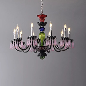 Lámpara colgante <span class=keywords><strong>de</strong></span> cristal <span class=keywords><strong>Baccarat</strong></span> francesa nueva al por mayor, estilo europeo, para villa, mansión, sala <span class=keywords><strong>de</strong></span> estar, comedor, dormitorio, hogar, Zhongshan - Product Image 2