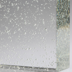 Decorativo solido building bolla di mattoni di vetro lucido frullato di acqua bolla di vetro blocco - Product Image 4
