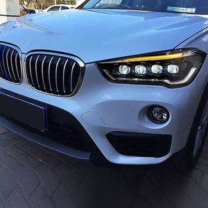 Para <span class=keywords><strong>BMW</strong></span> <span class=keywords><strong>X1</strong></span> F48 F49 2016-2019 actualización accesorios de alta configuración lámparas delanteras de coche LED Auto proyector 4 lentes conjunto de Faros - Product Image 5