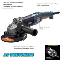 Meuleuse d'angle sans fil 2200W 180mm avec moteur BL 8500 tr/min Outils électriques professionnels