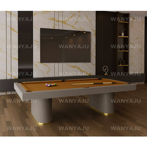 <span class=keywords><strong>Mesa</strong></span> <span class=keywords><strong>de</strong></span> <span class=keywords><strong>billar</strong></span> con acabado <span class=keywords><strong>de</strong></span> nogal y artesanía moderna <span class=keywords><strong>de</strong></span> alta calidad al por mayor, <span class=keywords><strong>mesa</strong></span> <span class=keywords><strong>de</strong></span> <span class=keywords><strong>billar</strong></span> <span class=keywords><strong>de</strong></span> comedor personalizada con tapa extraíble - Product Image 6