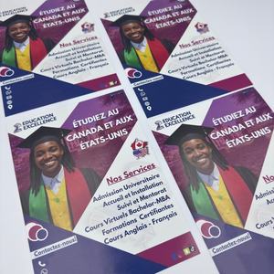 Folleto Promocional de Empresa con Tarjeta, 105 g/m², A4, Creativo, Reutilizable, Resistente, Moderno, para Lavado de Autos, Dentaduras Postizas, Compra de Dientes - Product Image 6