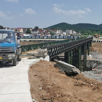 Puente Portátil de Acero de Gran Vano, Modelo HD200, Fabricante de Estructuras de Acero para Puentes Pesados