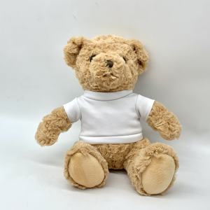 Logo personalizzato orsacchiotto peluche giocattolo personalizzato peluche orsacchiotto di peluche giocattolo con camicia cartone animato farcito animale orso decorazione - Product Image 5