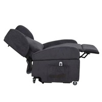 Fauteuil inclinable fonctionnel européen pour salle de cinéma, design moderne européen, fauteuil de salon avec appui-tête réglable