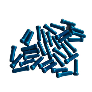 Embouts de câble de vélo en métal noir, embouts de câble de frein et de dérailleur, embouts de câble interne pour vélo de montagne et de route - Product Image 6
