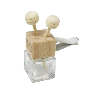 Bình Rỗng Trong Suốt 10Ml Đồ Trang Trí Treo Xe Hơi Bình Khuếch Tán Mùi Hương Làm Mát Không Khí Trong Nhà Hộp Đựng Nước Hoa Quà Tặng Cho Nữ - Product Image 4